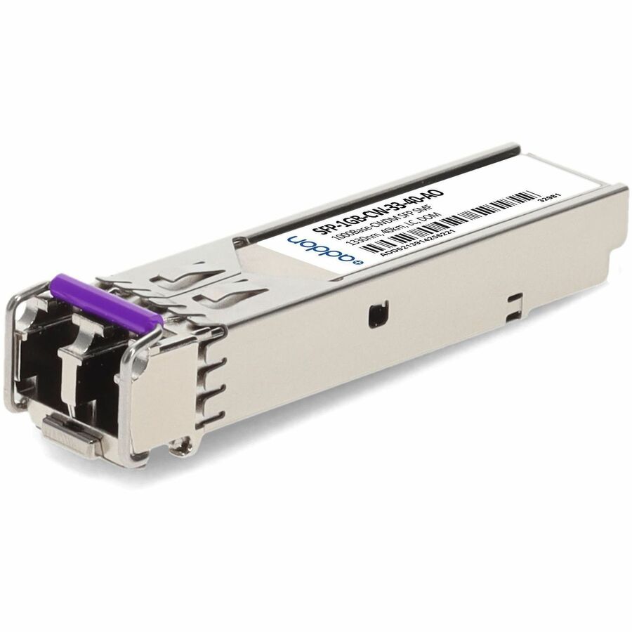 AddOn MSA and TAA 1000Base-CWDM SFP Transceiver (SMF, 1330nm, 40km, LC, DOM)