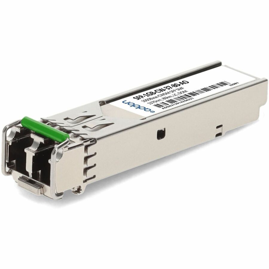 AddOn MSA and TAA 1000Base-CWDM SFP Transceiver (SMF, 1370nm, 80km, LC, DOM)