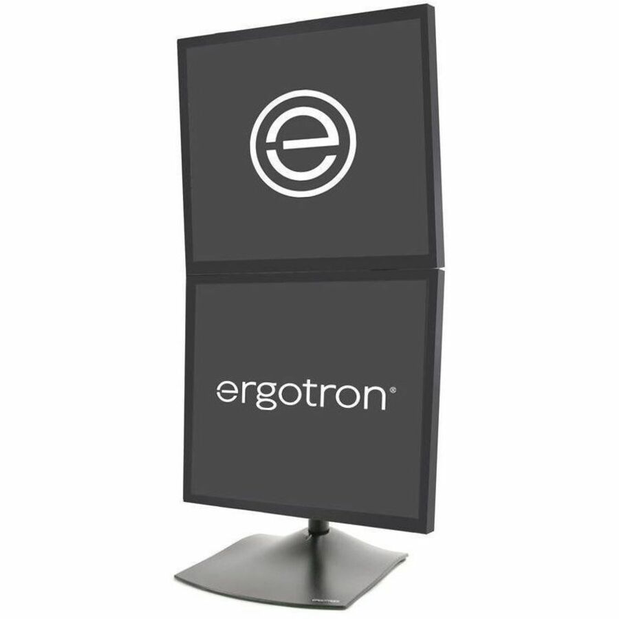 Ergotron DS100 Dual-Monitor Desk Stand, Vertical