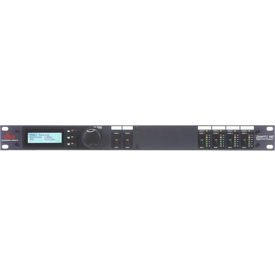 dbx ZonePRO 640 Audio Processor