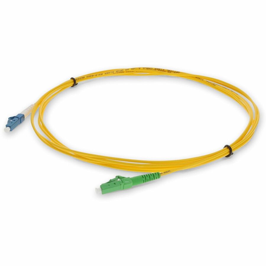 AddOn 2m ALC to LC Yellow OS2 Simplex OFNR (Riser-Rated) SMF (Single Mode) Fiber Patch Cable, 9/125