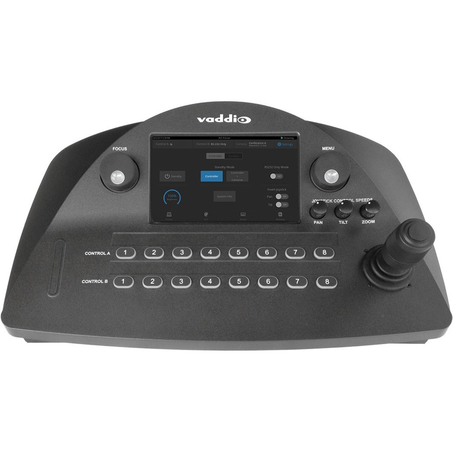 Vaddio PCC Premier Precision Camera Controller - For Conference Camera - Black