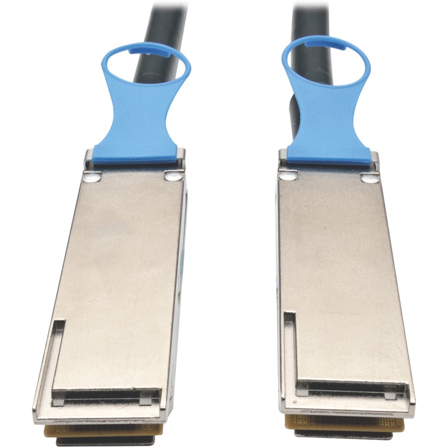 Tripp Lite by Eaton QSFP28 to QSFP28 100GbE Passive DAC Copper InfiniBand Cable (M/M) 0.5 m (20 in.)