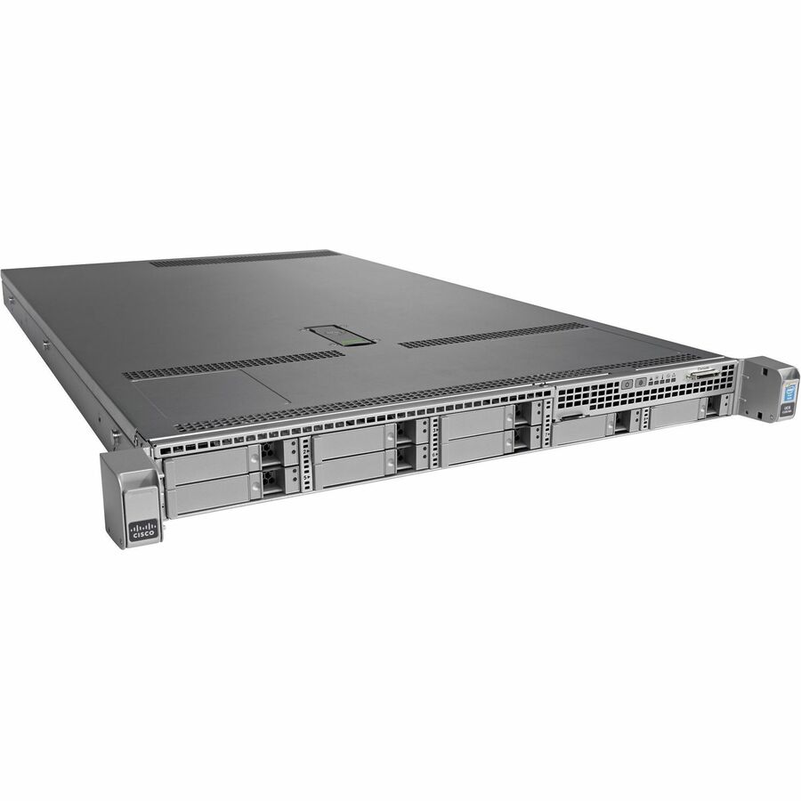 Cisco C220 M4 1U Rack Server - 1 Xeon E5-2609 v3 1.90 GHz - 8 GB RAM - 600 GB HDD - (2 x 300GB) HDD Configuration - 12Gb/s SAS, Serial ATA/600 Controller