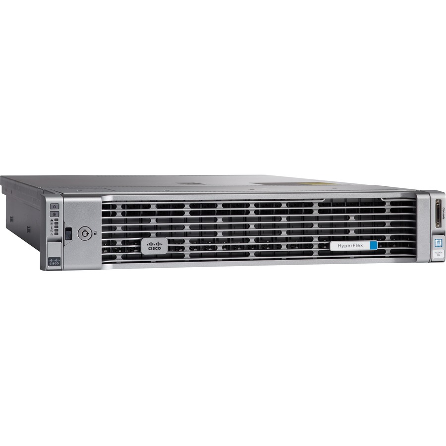 Cisco HyperFlex HX240c M4 2U Rack Server - 2 Xeon E5-2630 v3 2.40 GHz - 128 GB RAM - 12Gb/s SAS Controller