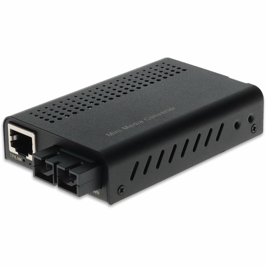 AddOn 10/100/1000Base-TX(RJ-45) to 1000Base-SX(SC) MMF 850nm 550m Mini Media Converter