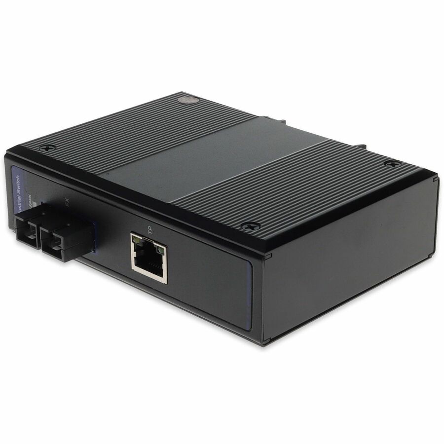 AddOn 10/100/1000Base-TX(RJ-45) to 1000Base-SX(SC) MMF 850nm 550m Industrial Mini Media Converter With POE+