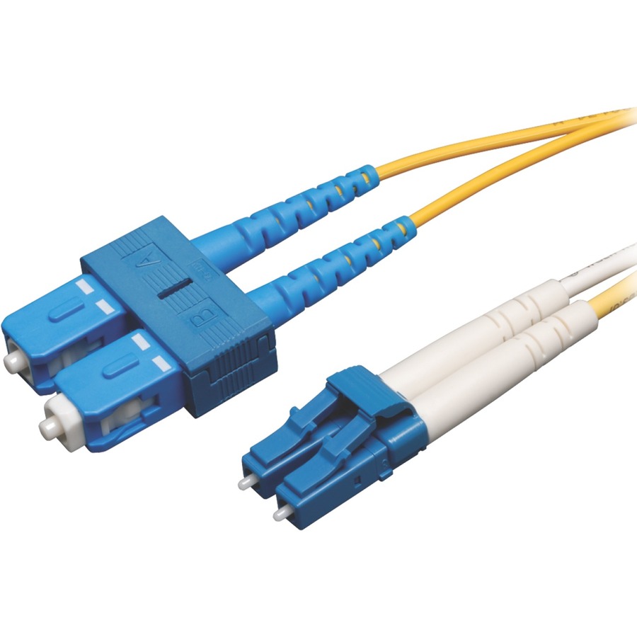 Tripp Lite by Eaton 30M Duplex Singlemode 9/125 Fiber Optic Patch Cable LC/SC 100' 100ft 30 Meter