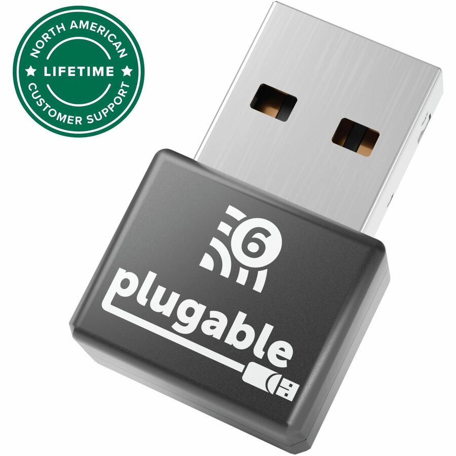 Plugable USB WiFi Adapter AX180 (RTL8832BU) - Dual-Band 2.4/5GHz