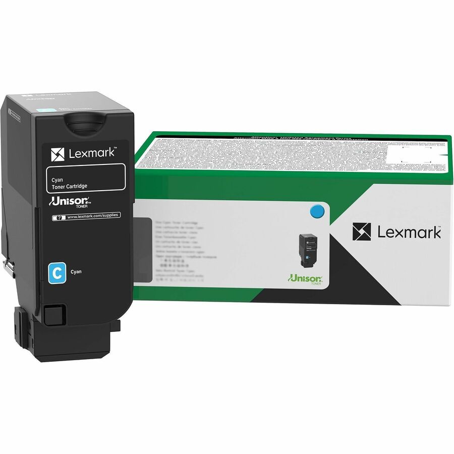 Lexmark Original Laser Toner Cartridge - Cyan Pack