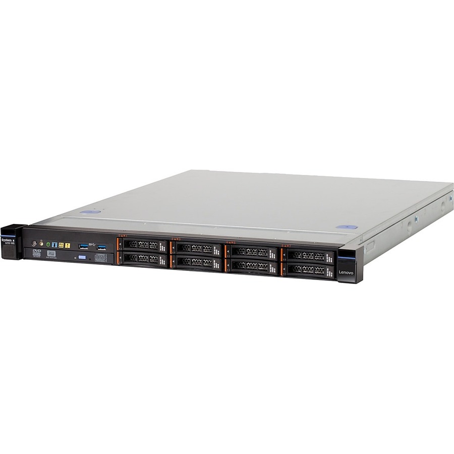 Lenovo System x x3250 M6 3633K2U 1U Rack-mountable Server - 1 Xeon E3-1220 v5 3 GHz - 16 GB RAM - Serial ATA/600 Controller