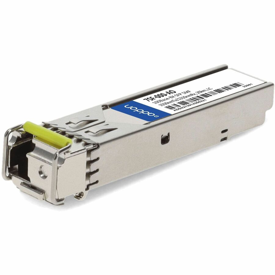 AddOn Accedian® 7SF-000 Compatible TAA 100Base-BX SFP Transceiver (SMF, 1550nmTx/1310nmRx, 20km, LC, DOM)