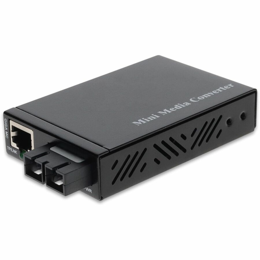 AddOn 10/100/1000Base-TX(RJ-45) to 1000Base-LX(SC) SMF 1310nm 40km Mini Media Converter