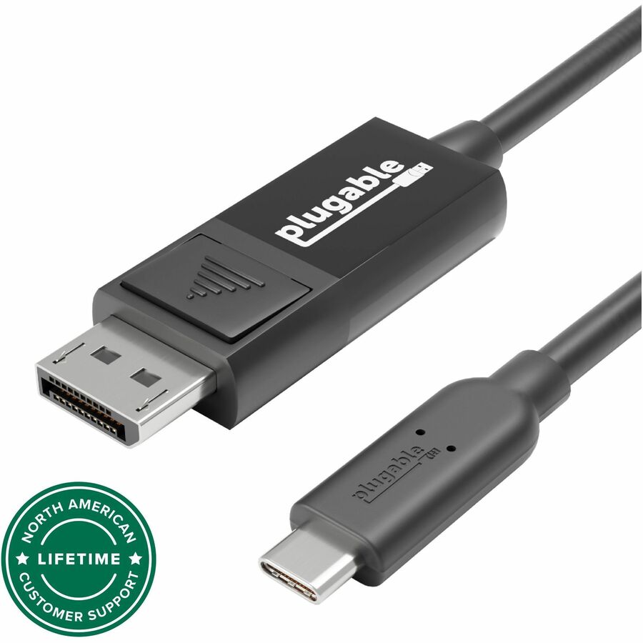 Plugable USB C to DisplayPort Bi Directional Cable 6 feet (1.8m)