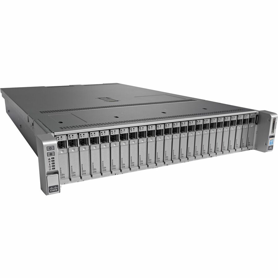 Cisco C240 M4 2U Rack Server - 2 Xeon E5-2620 v4 2.10 GHz - 128 GB RAM - Serial ATA/600 Controller