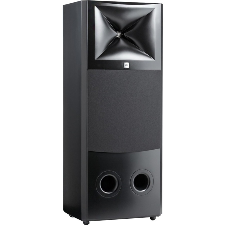 JBL Professional M2 2-way Floor Standing, Soffit Mountable Speaker - Satin Black Lacquer