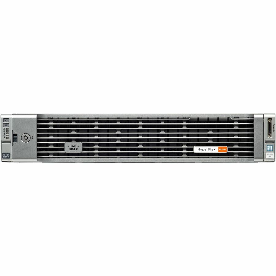 Cisco HyperFlex HX240c M4 2U Rack Server - 2 Xeon E5-2660 v3 - 256 GB RAM - 12Gb/s SAS Controller