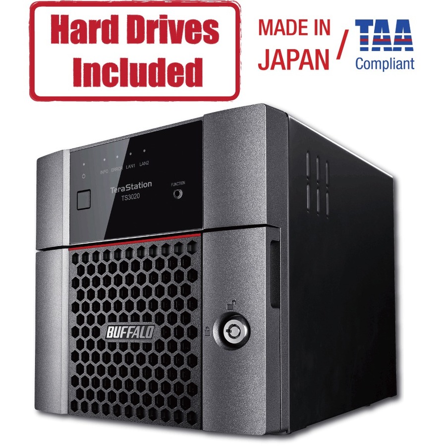 Buffalo TeraStation 3210DN Desktop 4 TB NAS Hard Drives Included -  Newegg.com