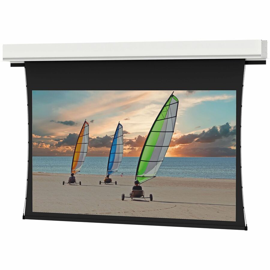 Da-Lite Tensioned Advantage Projection Screen - Ceiling-Recessed Projector Screen - HD Progressive 1.0 - 123in