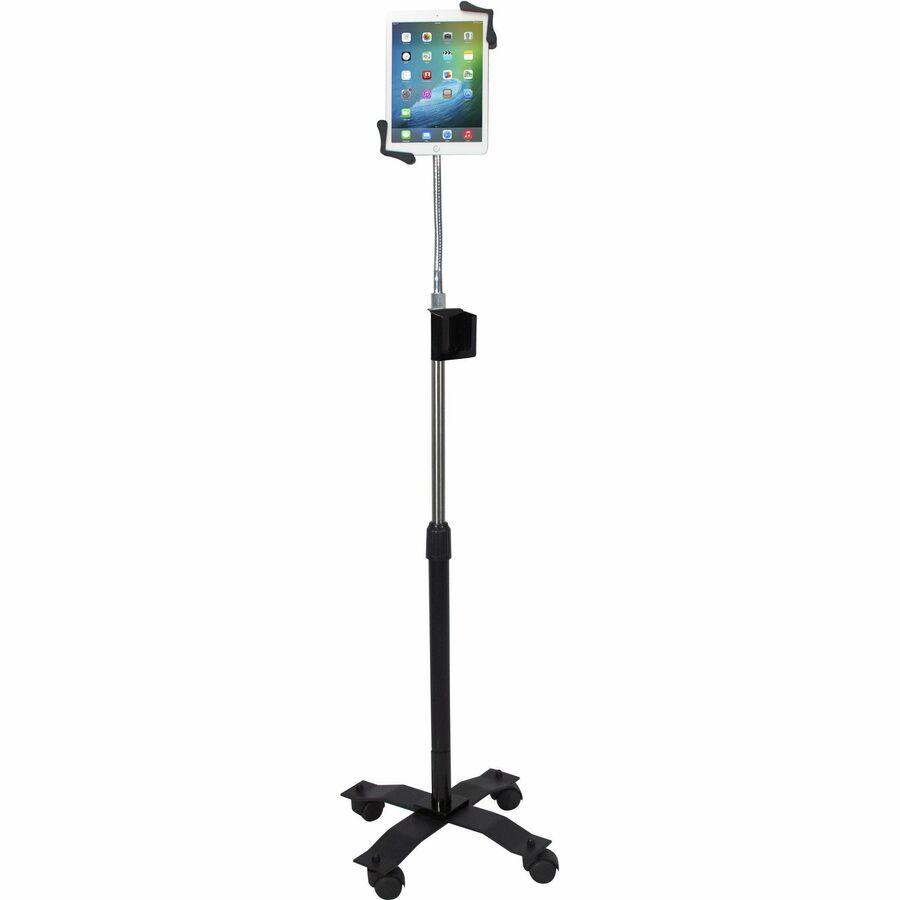 CTA Compact Gooseneck Floor Stand for 7-13 Inch Tablets, including iPad 10.2-inch (7th/ 8th/ 9th Generation)