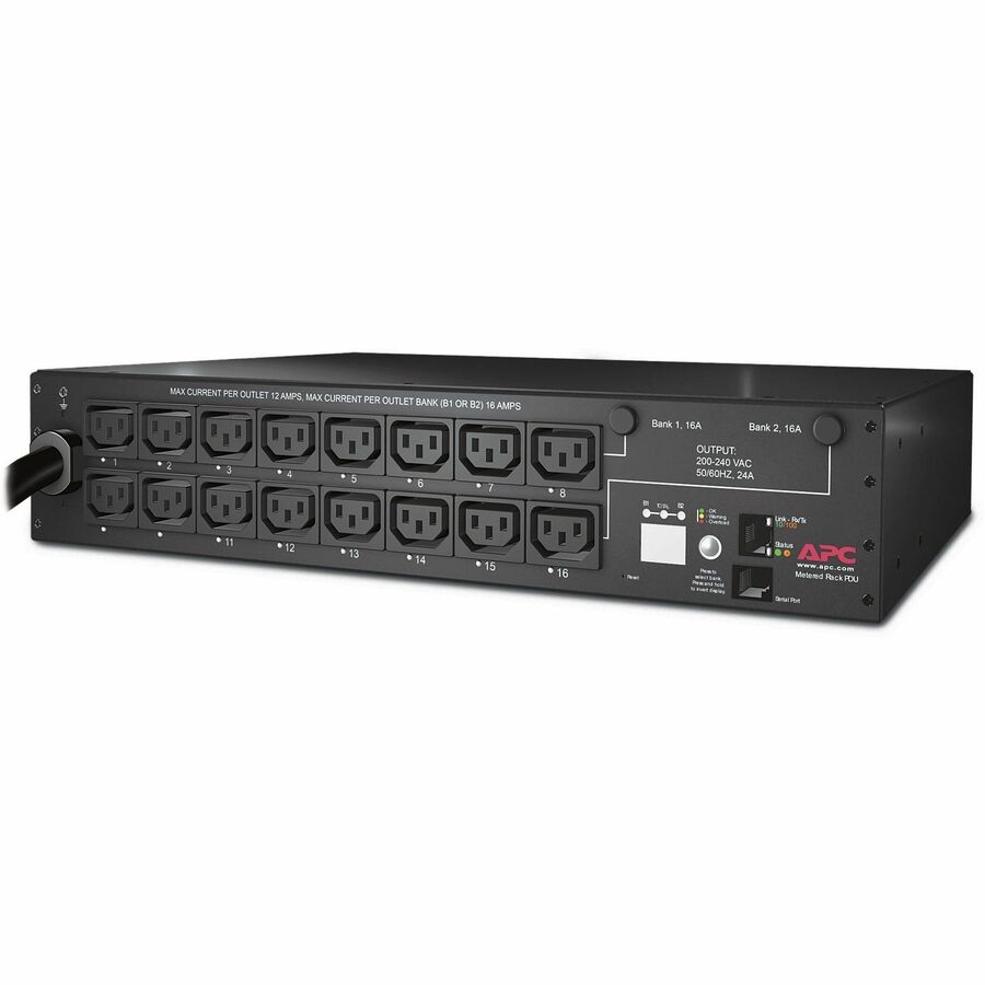 APC NetShelter Switched Rack PDU, 2U, 30A, 208V, 16 C13 outlet