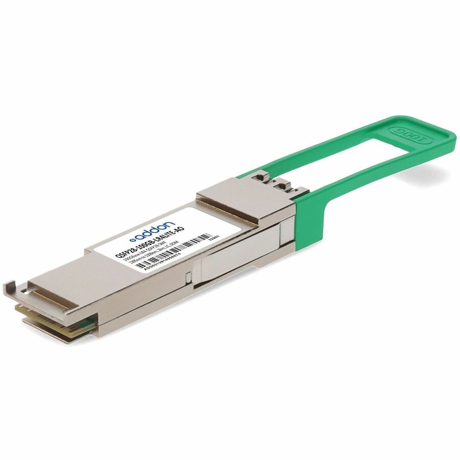 AddOn MSA and TAA 100GBase-LR4 QSFP28 Transceiver (SMF, 1295nm to 1309nm, 2km, LC, DOM)
