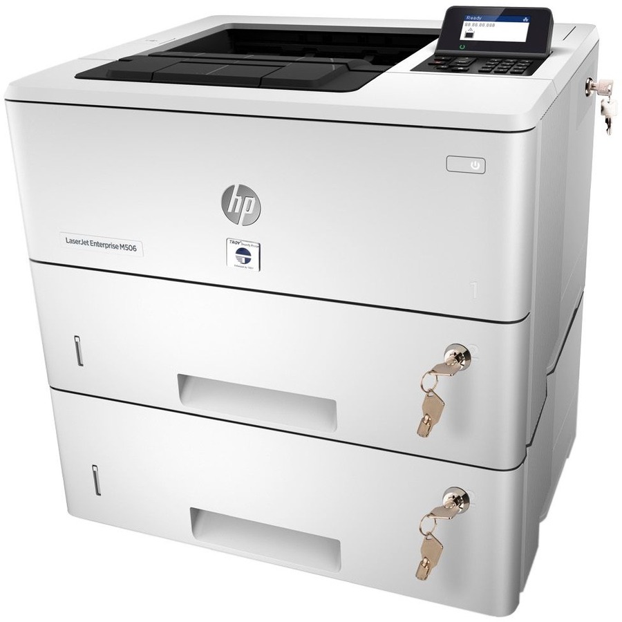 Troy M506 M506dtn Desktop Laser Printer - Monochrome - 45 ppm Mono - 1200 x 1200 dpi Print - Automatic Duplex Print - 1200 Sheets Input - Ethernet - 150000 Pages Duty Cycle - Plain Paper Print - Gigabit Ethernet - USB