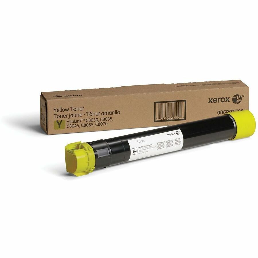 Xerox Genuine Xerox® AltaLink® C8000 Series Color Multifunction Printers, EC8000 Series Yellow Standard capacity Toner Cartridge (15000 Pages) - 006R01700