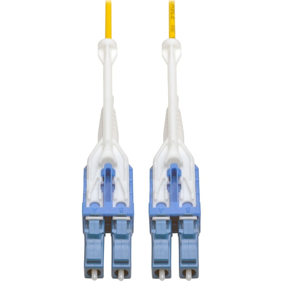 Tripp Lite by Eaton Duplex Singlemode 9/125 Fiber Patch Cable (LC/LC) Push/Pull Tabs 5 m (16 ft.)