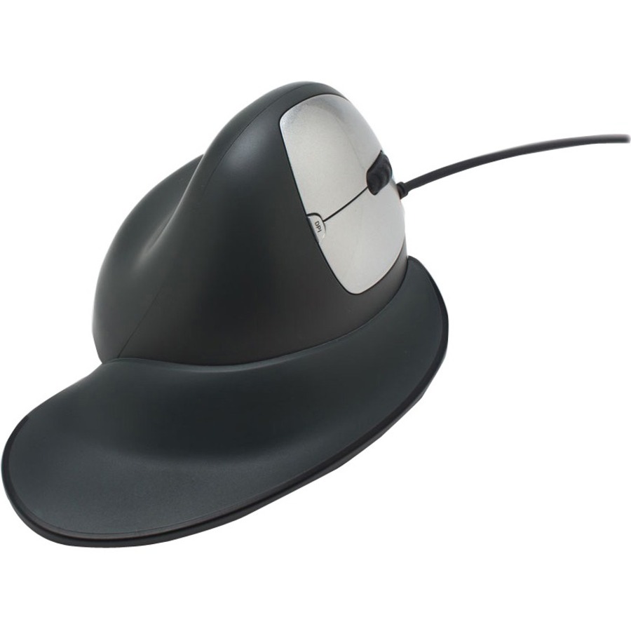 GoldTouch Ergonomic Wired Semi Vertical Mouse Right Handed Medium