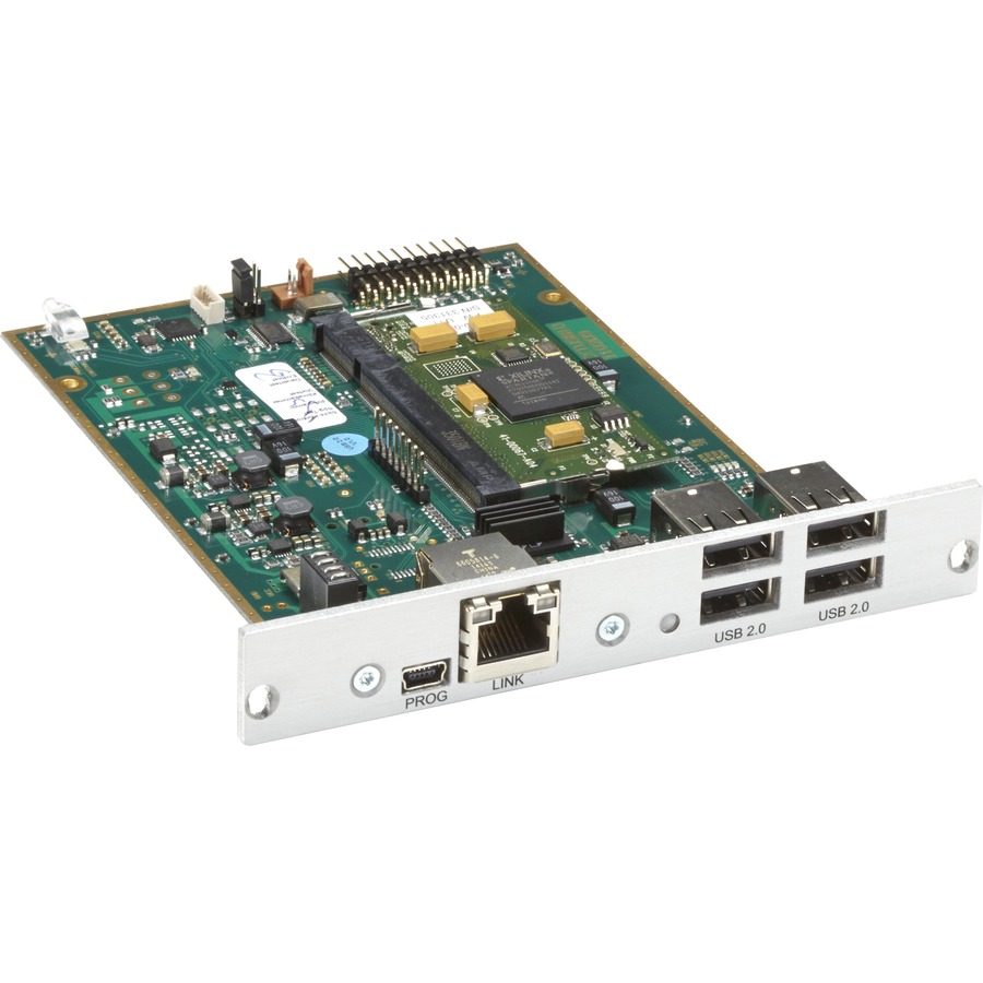 Black Box DKM FX Modular KVM Extender Receiver Expansion Card - USB 2.0 - 480 Mbps, CATx