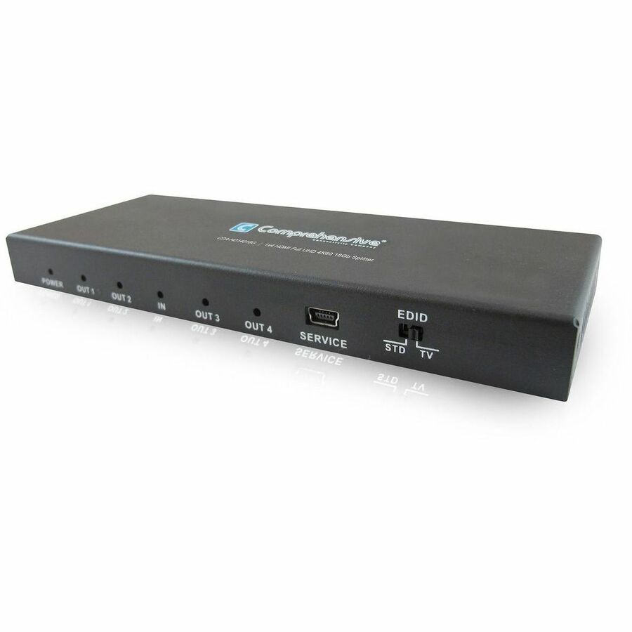 Comprehensive 1x4 HDMI Full UHD 4K60 18Gb Distribution Amplifier Splitter (YUV:444)