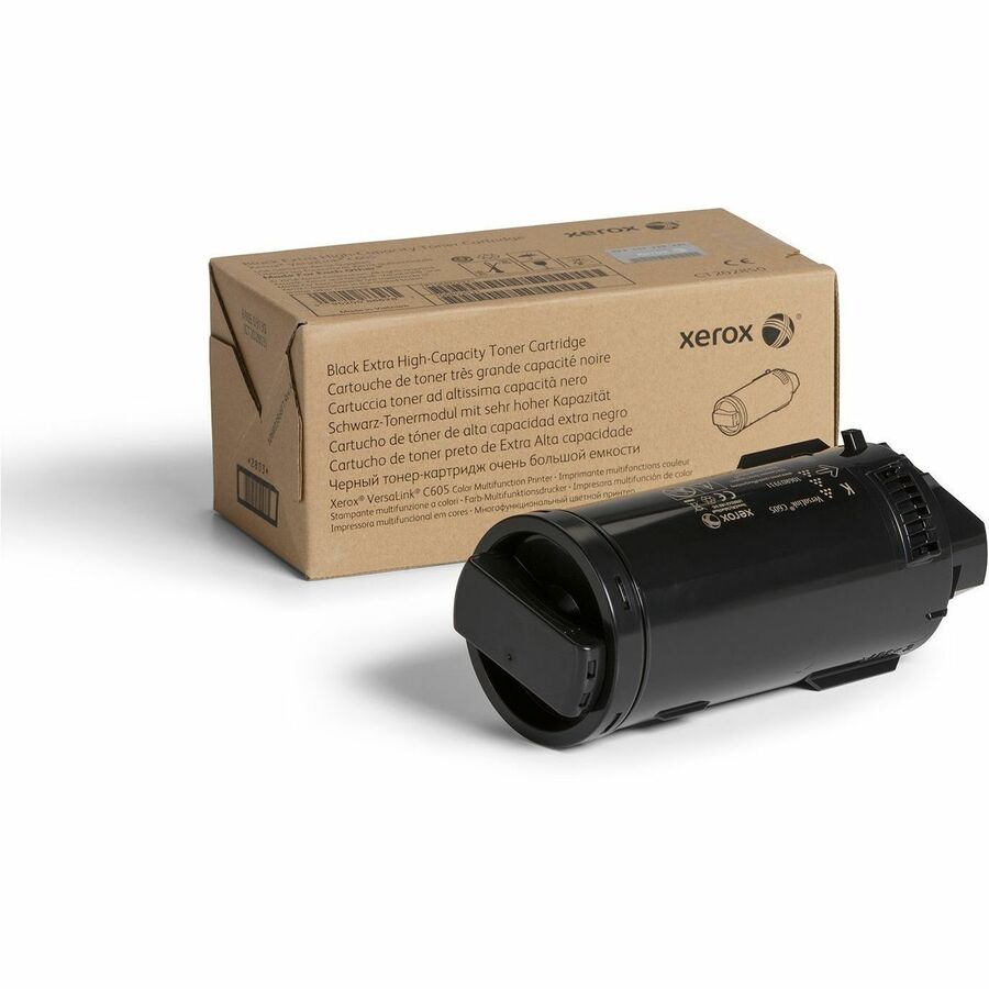 Xerox Genuine Xerox® VersaLink® C605 Color Multifunction Printer Black Extra High capacity Toner Cartridge (16900 Pages) - 106R04013