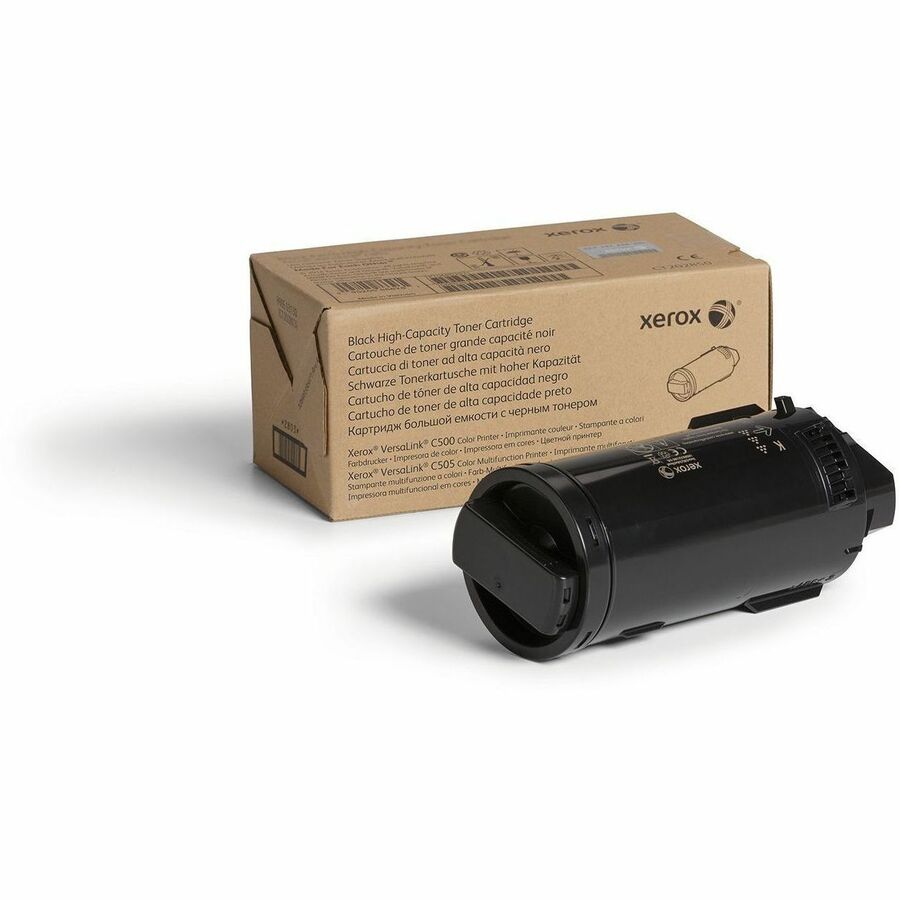 Xerox Genuine Xerox® VersaLink® C505 Color Multifunction Printer Black High capacity Toner Cartridge (12100 Pages) - 106R04017