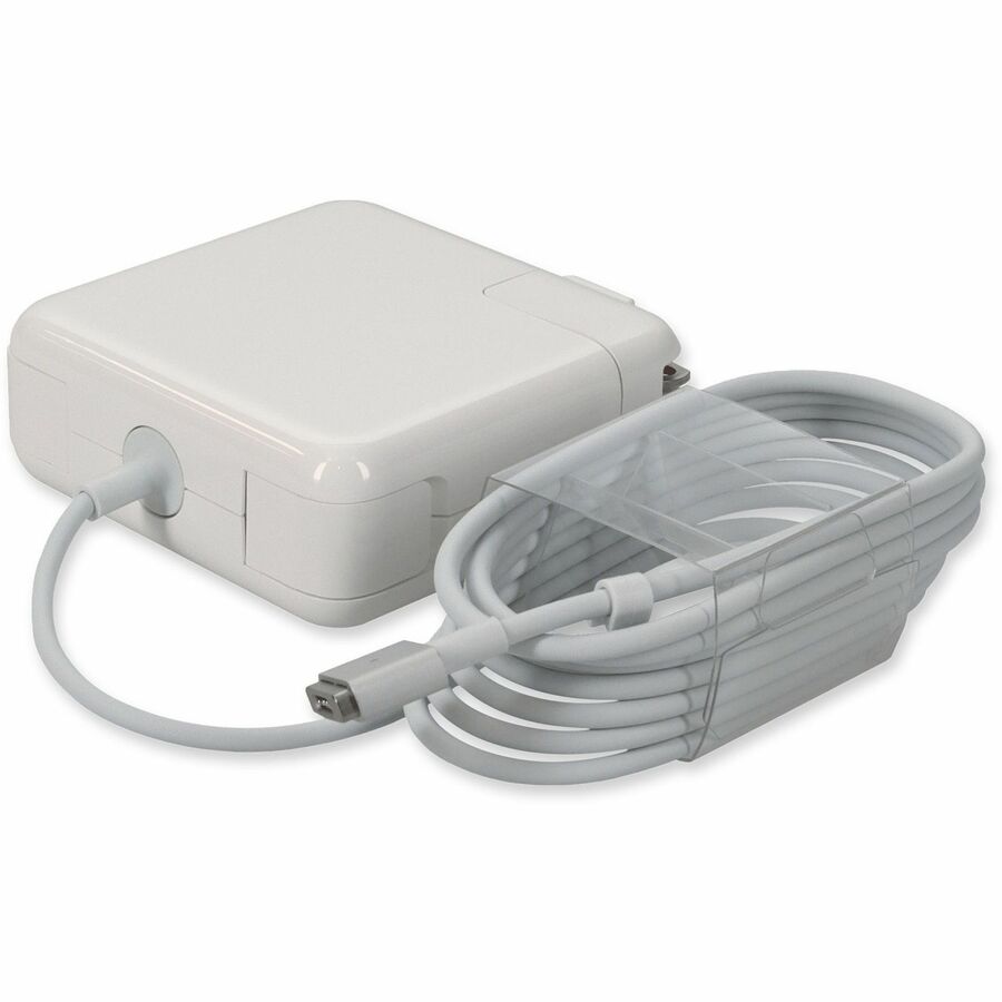 AddOn Apple Computer G6HK Compatible 60W 16.5V at 3.65A Black MagSafe 2 Laptop Power Adapter and Cable