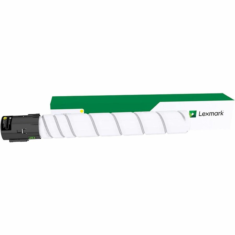 Lexmark Original High Yield Laser Toner Cartridge - Yellow - 1 Each