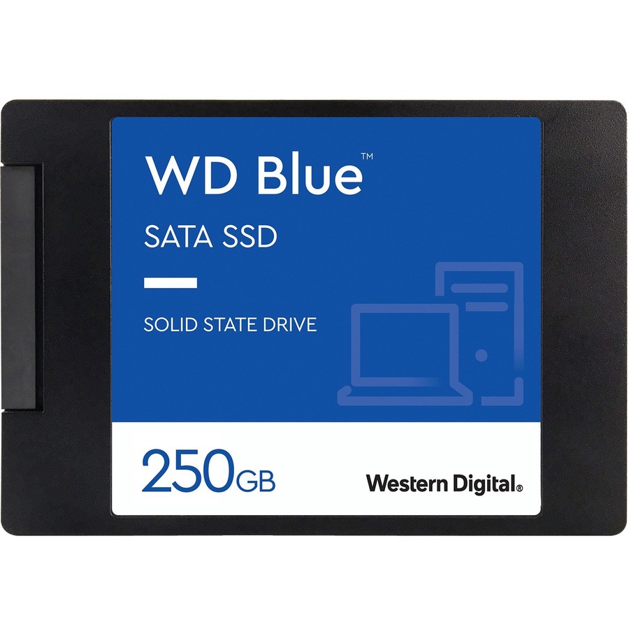 WD Blue 3D NAND 250GB PC SSD - SATA III 6 Gb/s 2.5"/7mm Solid State Drive