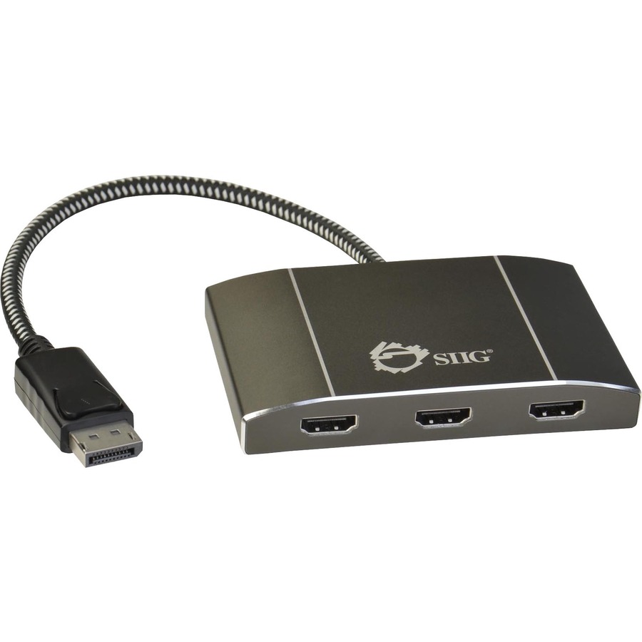 SIIG Displayport 1.2 to 3-Port HDMI MST Splitter