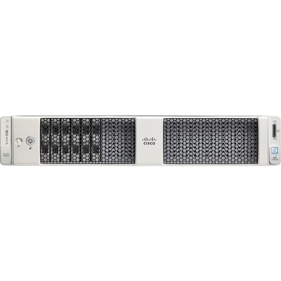 Cisco C240 M5 2U Rack-mountable Server - 2 Xeon Silver 4110 2.10 GHz - 96 GB RAM - 12Gb/s SAS Controller