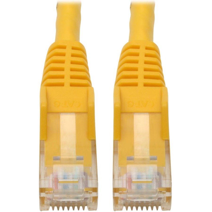 Tripp Lite N201-06N-YW Cat.6 UTP Patch Network Cable - 5.9" Category 6 Network Cable for Network Device, Network Adapter, Router, Server, Modem, Hub, Switch - First End: 1 x RJ-45 Network - Male - Second End: 1 x RJ-45 Network - Male - 1 Gbit/s - Patch Ca