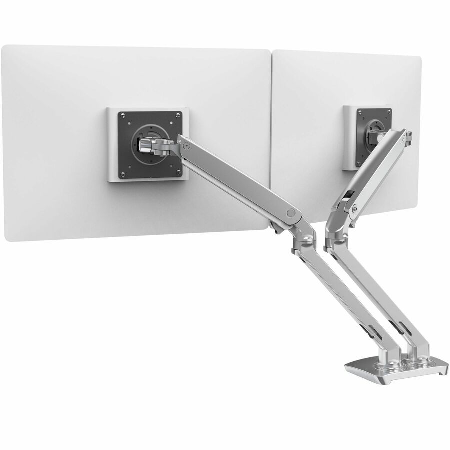 Ergotron MXV Desk Dual Monitor Arm (polished aluminum)
