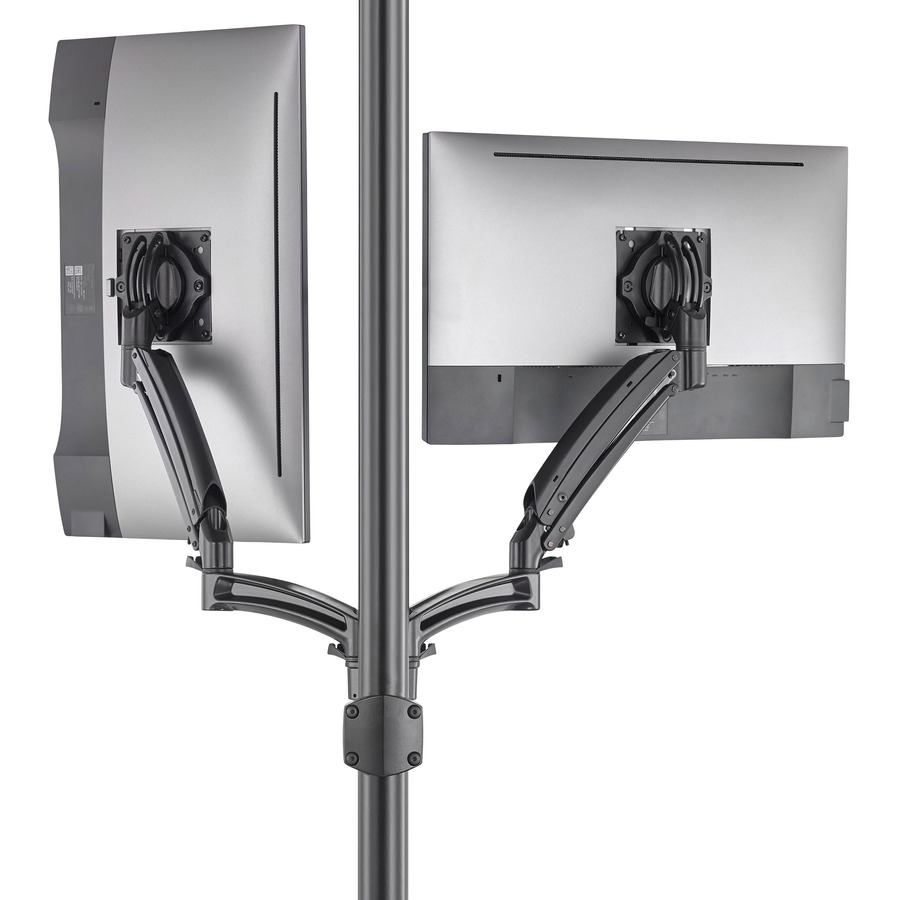Chief Kontour K1P220BXRH Pole Mount for Monitor, All-in-One Computer - Black - TAA Compliant