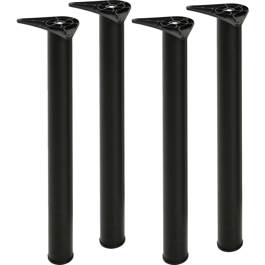 2 3/8IN LEG IN BLACK COLOR SET OF 4PCS