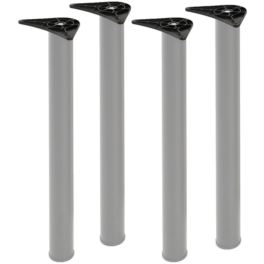 2 3/8 inches Leg in Aluminum color set of 4pcs