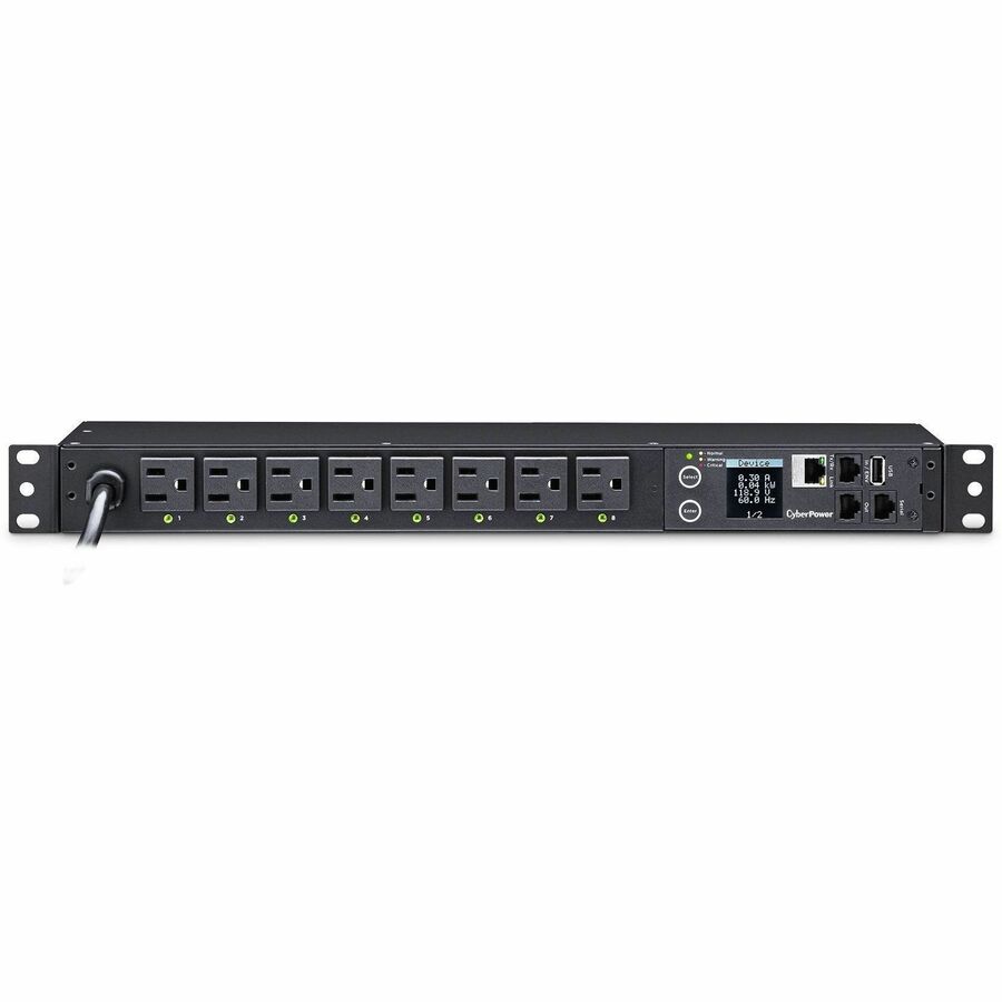 CyberPower PDU41001 Single Phase 100 - 120 VAC 15A Switched PDU