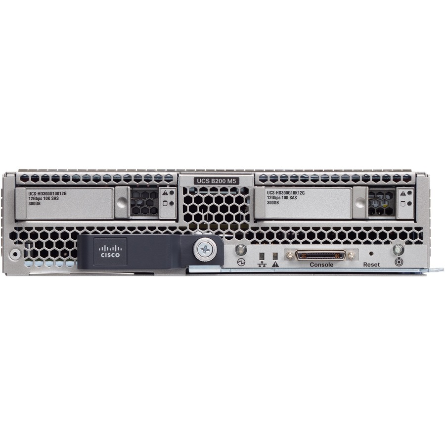 Cisco B200 M5 Blade Server - 2 Xeon Gold 6130 2.10 GHz - 384 GB RAM - Serial ATA, 12Gb/s SAS Controller