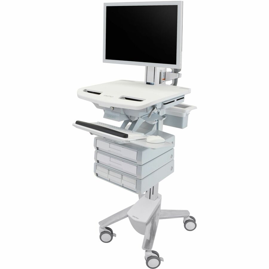 Ergotron StyleView® Cart with HD Pivot, 5 Drawers (1x2+3)
