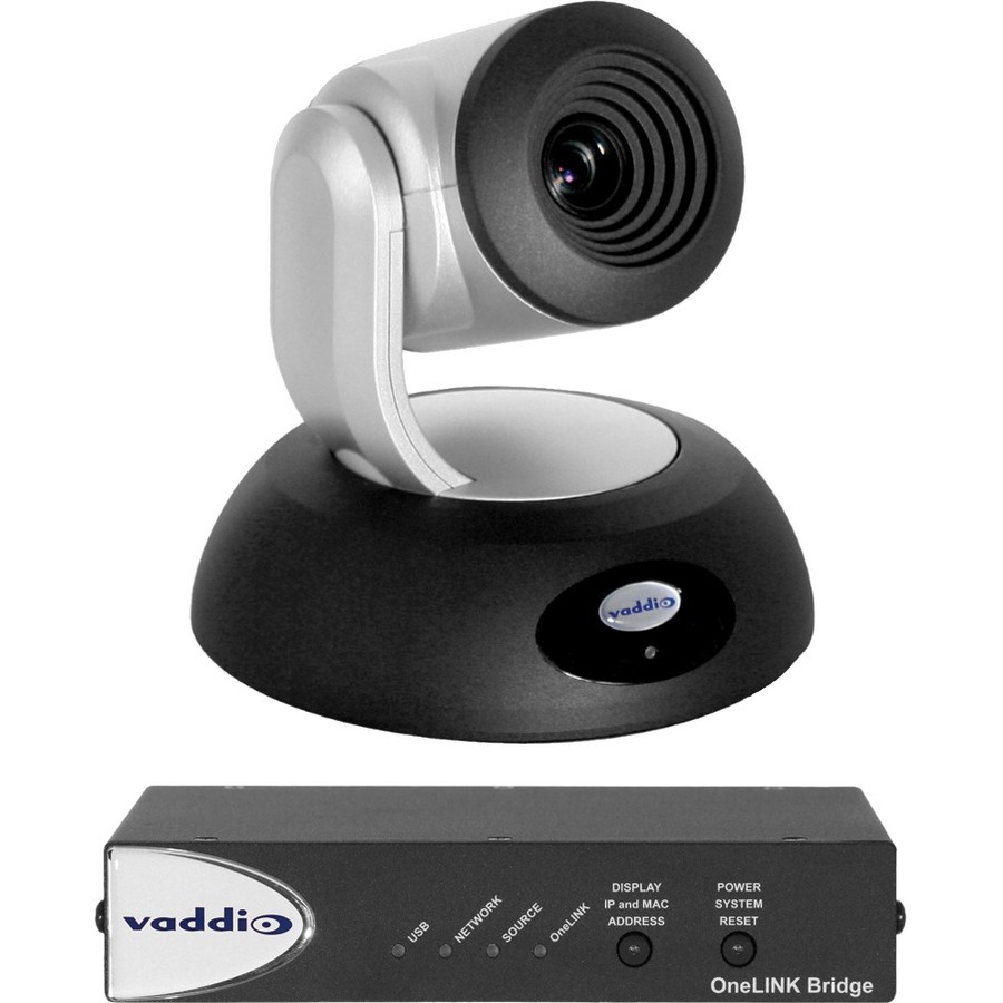 Vaddio RoboSHOT Video Conferencing Camera - 60 fps - Black, Silver - HDMI