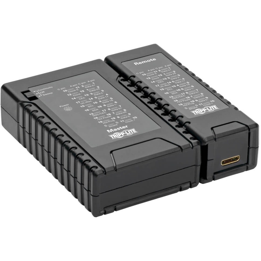 Tripp Lite T040-001-HDMI Cable Analyzer - HDMI Cable Testing, Crossed Pair Testing, Short Circuit Testing, Open Circuit Testing - HDMI - 9V