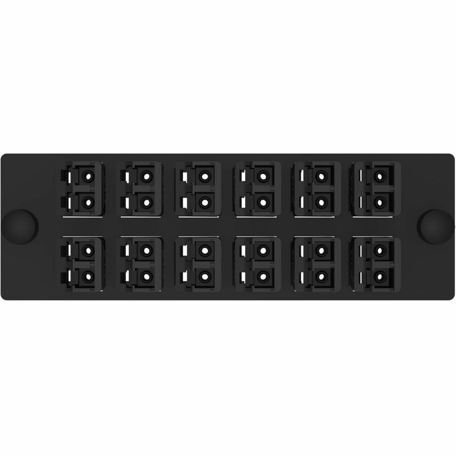 Panduit Opticom Keyed to Non-Keyed Fiber Adapter Panel